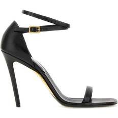 Burberry Pumps Burberry Black Leather Sandals