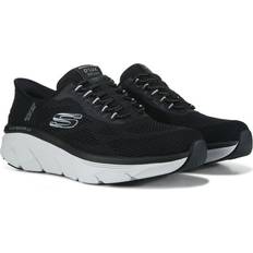 Skechers Men Sneakers Skechers Slip=ins D'Lux Walker 2.0 Rezinate Athletic Shoes BLACK/GRAY 10.5XW