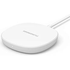PureGear 15W Qi Fast Wireless Charging Pad for iPhone & More White