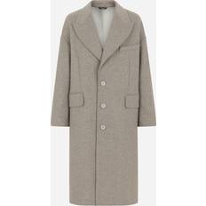 Herren - Wolle Mäntel Dolce & Gabbana Mantel aus einem Wollgemisch Grau
