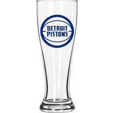 Glass Beer Glasses Logo Brands Detroit Pistons Gameday Beer Glass