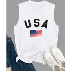 Clothing Dailyhaute Women'sUSA Casual Loose Fit Tank Top