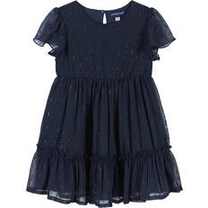 Andy & Evan Starry Elegance Holiday Dress - Navy