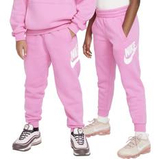 Nike Big Kid's Club Fleece Joggers - Playful Pink/White