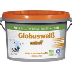 Wandfarben Malerfarbe matt L konservierungsmittelfrei 0765054221 Wandfarbe Weiß 2.5L