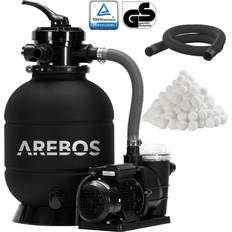 Arebos Pool Reel System for Pool Covers / 9.8-18.7 ft (3-5.70 m
