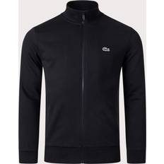 Lacoste Herre Gensere Lacoste Full Zip Sweater Black Svart