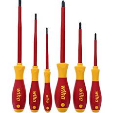 Pan Head Screwdrivers Wiha 32092 Slotted Phillips Insulated 1000 Volt Pan Head Screwdriver