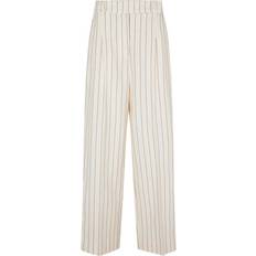 Second Female Bukser & Shorts Second Female Spigato Trousers Antique White