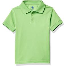 Polo Shirts Classroom School Uniforms Kids' Polo Shirt, Lime Green