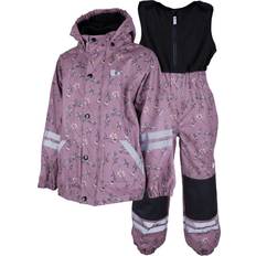 Lindberg Vattnadal Fleece Rain Set - Flower