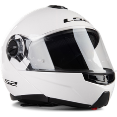 LS2 Motorcycle Equipment LS2 Ff325 Strobe Modular Helmet White