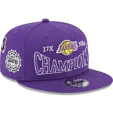 New Era LA Lakers Champions Patch Purple 9FIFTY Snapback Cap