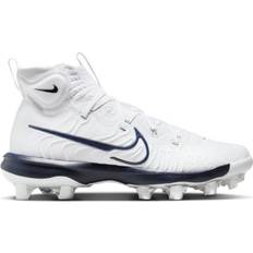 Nike Baseball Shoes Nike Men's Alpha Huarache NXT MCS Baseball Cleats in White, DJ6519-102