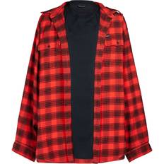 Red - Unisex Shirts Balenciaga Cotton Shirt Red