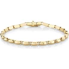 Figaro Link Chain Bracelet - Lizzie Mandler
