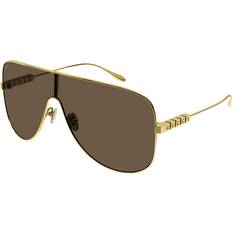 Gucci Sonnenbrillen reduziert Gucci Brown Shield GG1436S 002