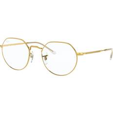 Ray-Ban Metal - Unisex Glasses & Reading Glasses Ray-Ban RB6465F Jack Alternate Fit in Gold Gold 53-20-145