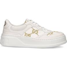 Gucci Sneakers Gucci Sneakers GG mit Leder Weiß