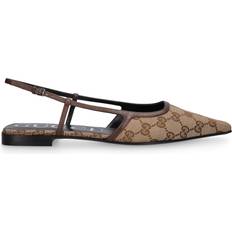 Women's GG Slingback Ballet Flat Beige