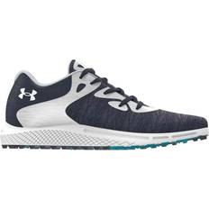 Under Armour Women Golf Shoes Under Armour Ladies Charged Breathe Knit Spikeless Shoes Midnight Navy/Midnight Navy/White