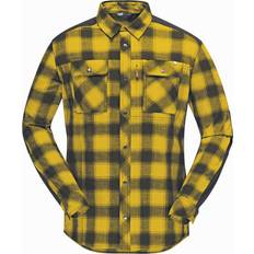 Gull - Herre Skjorter Norrøna svalbard flannel Shirt Golden Palm