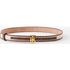 Bomull - Dame Belte Burberry Canvas and Leather TB Belt