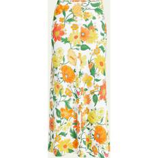 Florals Skirts Stella McCartney Lady Garden Print Maxi Skirt, Woman, Orange Multicolour