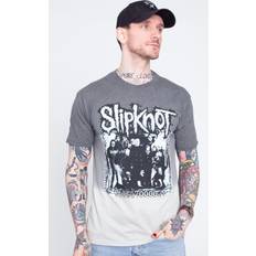 T-Shirts & Tanktops Slipknot barcode photo lizenziert t-shirt herren Grau