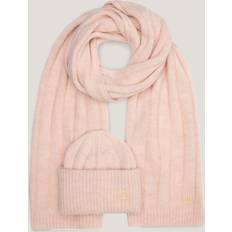 Damen - Golden Halstücher & Schals Tommy Hilfiger Handtaschen lila/pink GP TH TIMELESS BEANIE SCARF