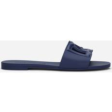 Dolce & Gabbana Women Slides Dolce & Gabbana Beachwear Rubber Slides blue