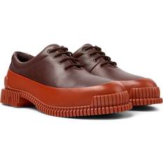 Dame Derby Camper Pix Lace-up for Women Burgundy,Red, 7.5, Smooth leather