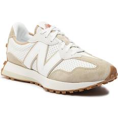 New Balance Unisex 327 Beige/White Size 11.5