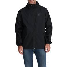 Spyder Men Jackets Spyder Men's Pitch Shell Softshell Jacket Black