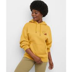 Gold - Women Sweaters Hanes Originals Women's Fleece Hoodie, Stay Groovy Bold Hytop Gold