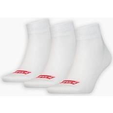 Levi's Herren Socken Levi's Unisex Quarter, White, 43/46 3er Pack