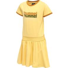Jungen Kleider Hummel hmlCLOUD Kleid Mädchen cornsilk 134 Gelb 134