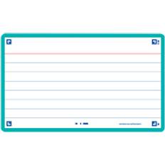 Grün Visitenkartenhalter Oxford Flash 2.0 Flashcards A7 75x125mm Liniert Minz