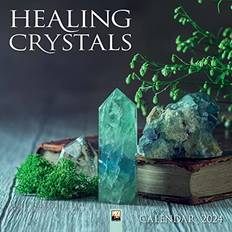 Kalendere Healing Crystals Wall Calendar 2024 Art Calendar