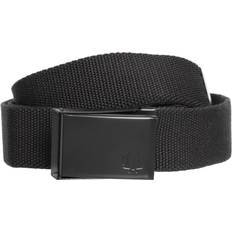 Polyester - Women Belts Fred Perry Black Graphic Branded Webbing Belt BLACK