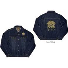 Jeansjakker - Unisex Queen Classic Crest Denim Jacket Blue