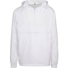 Hvite - Unisex Ytterklær Build Your Brand Basic Pullover Jacket White