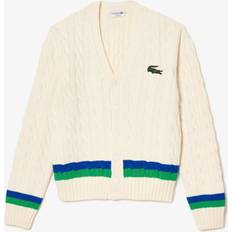 Lacoste Cardigans Lacoste Embroidered Logo Buttoned Cardigan