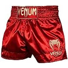 Unisex Shorts Venum Classic Thaibox Shorts, Kastanienbraun/Gold