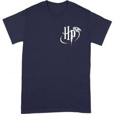 Gull - Unisex Overdeler Harry Potter Logo T-Shirt Navy