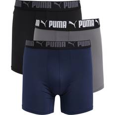 Puma Men's Underwear Puma Men's Boxer Briefs Underwear 3-Pairs Performance Athletic Navy Combo Sz