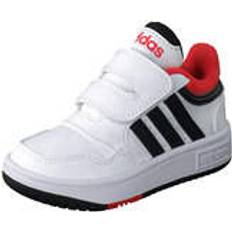 Adidas Joggesko Adidas HOOPS 3.0 CF Sneaker Mädchen%7CJungen weiß