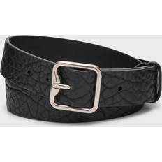 Burberry Men Belts Burberry Leather Buckle Belt