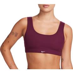 Nike Red Bras Nike Women's Alate All U Light-Support Lightly Lined Ribbed Sports Bra in Red, FB4066-610