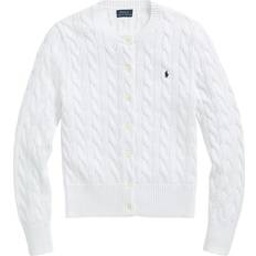 Polo Ralph Lauren White Cardigans Polo Ralph Lauren Women's Cable-Knit Cardigan White White